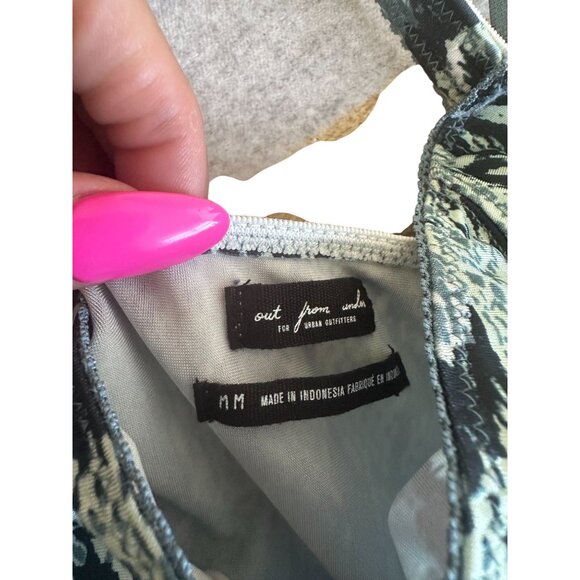 OUT FROM UNDER Snake Print Bodysuit Size Medium - Picture 5 of 8